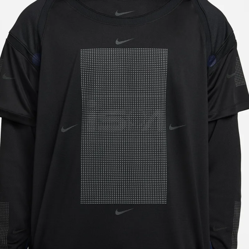 Nike ISPA Long Sleeve T-Shirt 'Black' FB2706-010 | Parallel