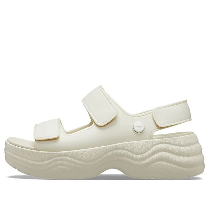 (WMNS) Crocs Skyline Sandals 'White' 208183-2Y2 sold by KicksCrew