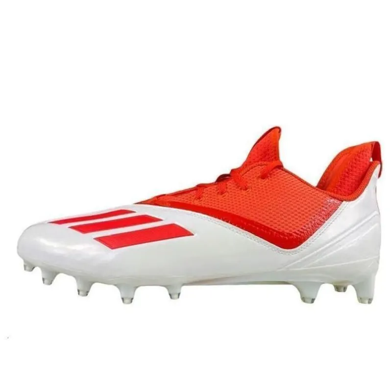Adidas Adizero 21 Football Cleats 'White Orange' GW2944 sold by KicksCrew