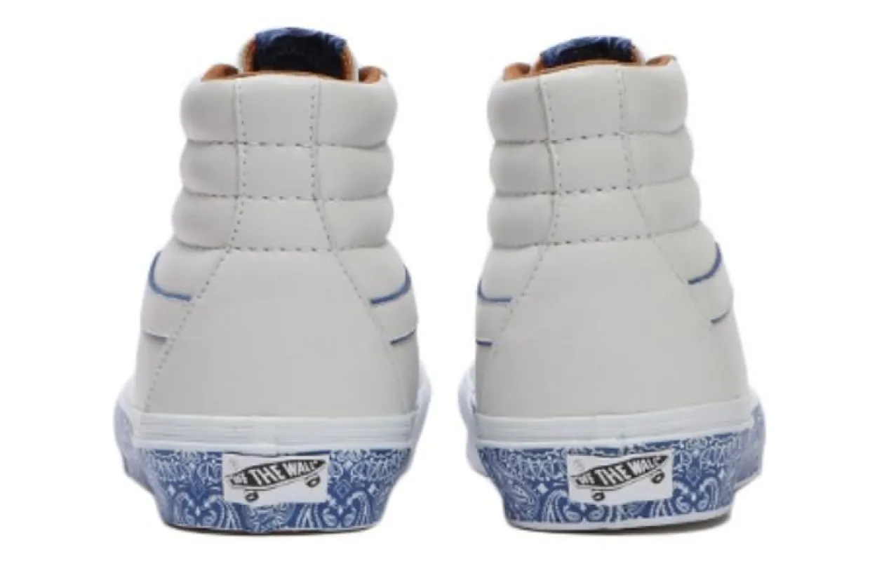 Vans Sk8-Hi Reissue LX 'Bandana - White True Blue' VN0A4BVH7WM sold by KicksCrew