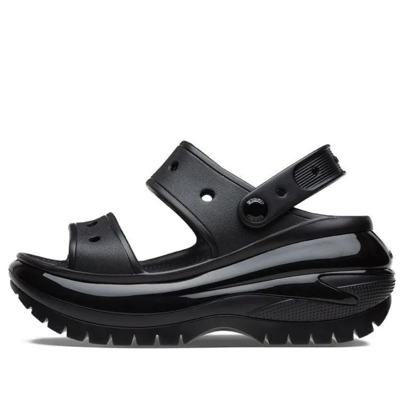 Crocs Mega Crush Sandal 'Black' 207989-001 sold by KicksCrew