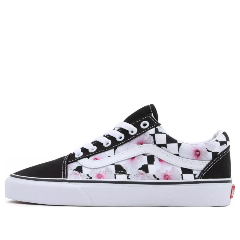 Vans Hibiscus Check Old Skool 'Black' VN0007NTBM8 sold by KicksCrew