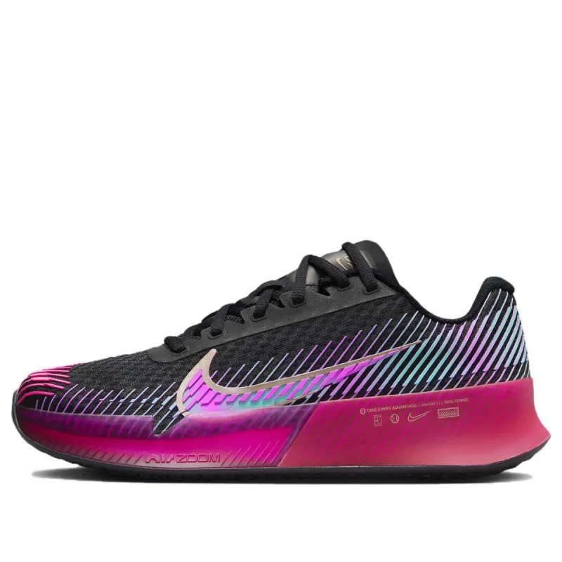 (WMNS) Nike Air Zoom Vapor 11 Premium Hard Court Tennis Shoes 'Black Fireberry Fierce Pink' FD6694-001 sold by KicksCrew