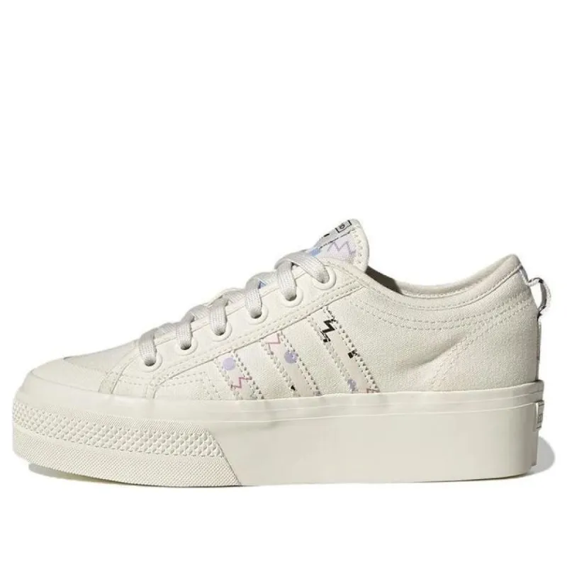 (WMNS) adidas Nizza Platform 'Geometric Shapes' HQ8813 sold by KicksCrew