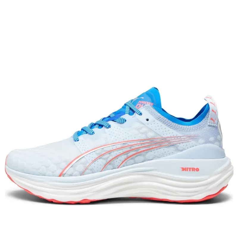 (WMNS) Puma ForeverRun Nitro 'Icy Blue Fire Orchid' 377758-10 sold by KicksCrew