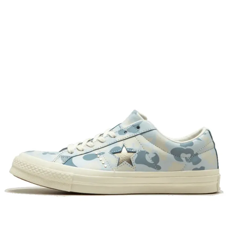 Converse Chuck Taylor One Star Ox 'Blue Tint Camo' 159704C sold by KicksCrew