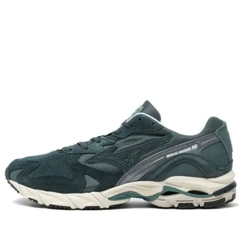 Mizuno Wave Rider 10 'Silver Pine' D1GA227702 sold by KicksCrew
