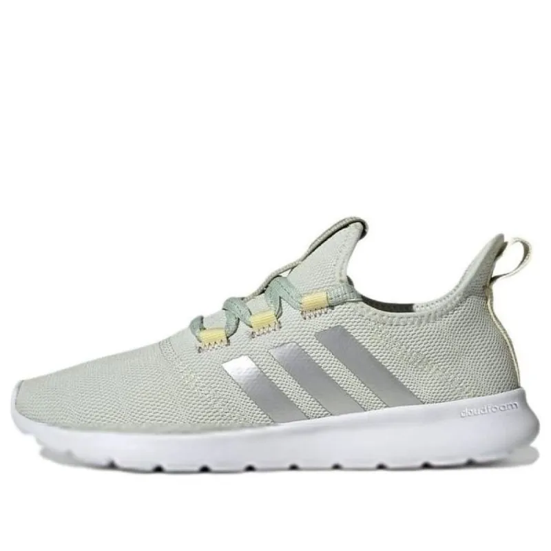 (WMNS) adidas neo Cloudfoam Pure 2.0 'Green White Sliver' GY2216 sold by KicksCrew