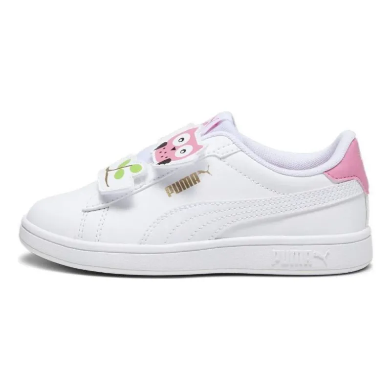 (PS) Puma Smash 3.0 'White Strawberry Burst' 394434-01 sold by KicksCrew