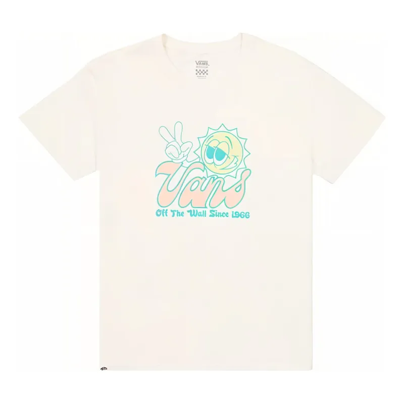 (WMNS) Vans Sunny T-shirt 'Beige' VN0008ZYFS8 sold by KicksCrew