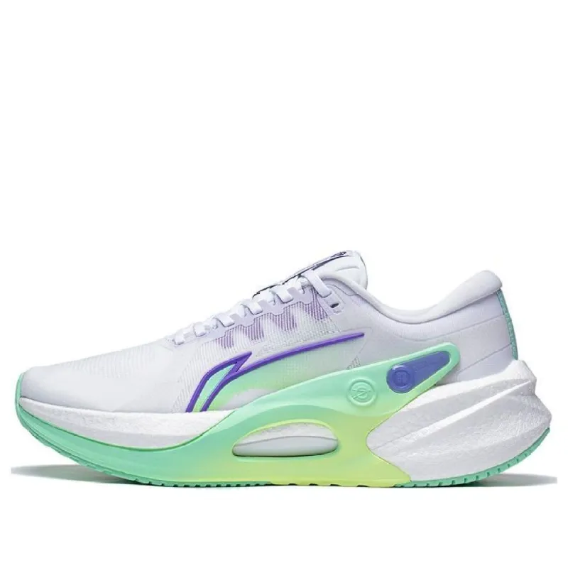 Li-Ning Furious Rider 7 'White Purple Green' ARZT003-18 sold by KicksCrew