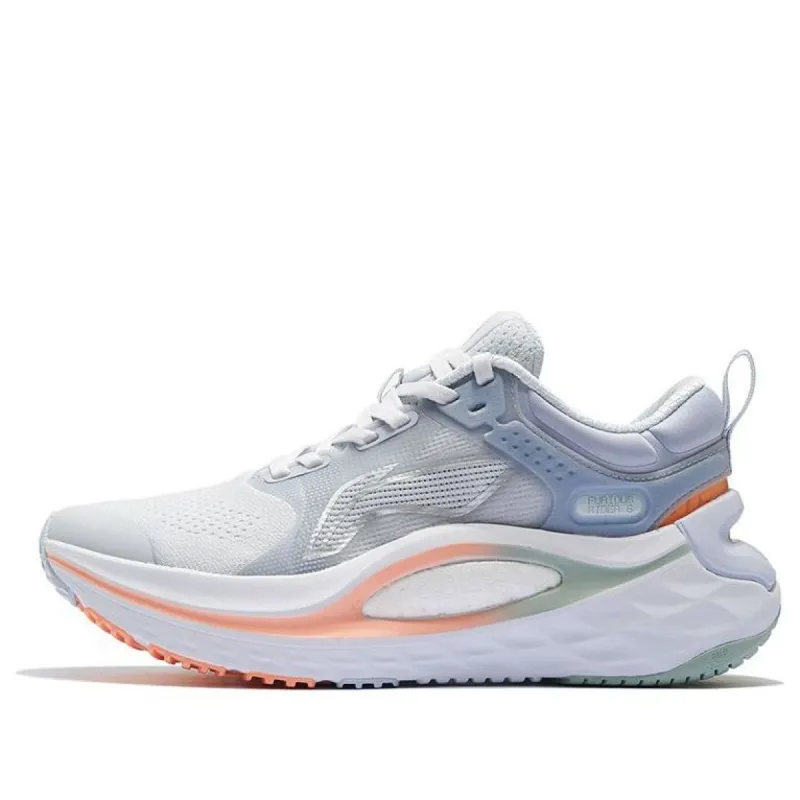 (WMNS) Li-Ning Furious Rider 6 'Grey Blue Orange' ARZS002-5 sold by KicksCrew