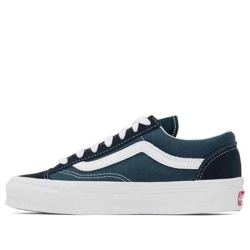 Vans OG style 36 LX Shoes 'Navy Black White' VN0A4BVEZU3 sold by KicksCrew