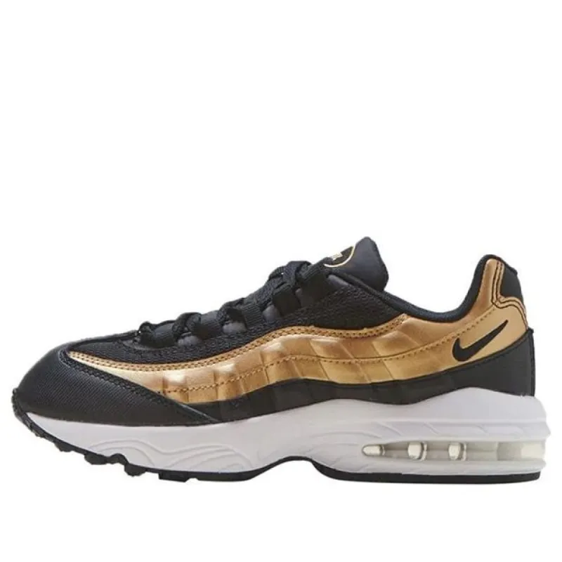 (PS) Nike Air Max 95 'Black Metallic Gold' 905461-032 sold by KicksCrew