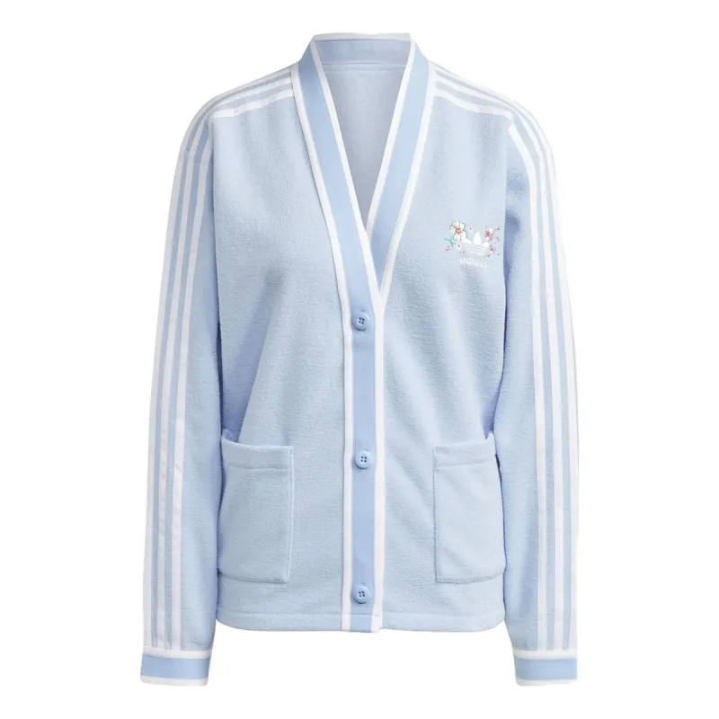 (WMNS) adidas Windbreaker Cardigan 'Blue' IP3760 sold by KicksCrew