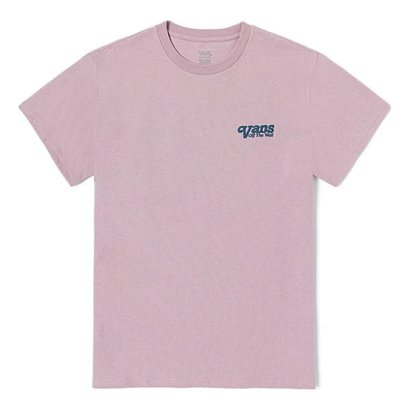 (WMNS) Vans kitten Off The Wall T-shirt 'Pink' VN0008ZJBLT sold by KicksCrew