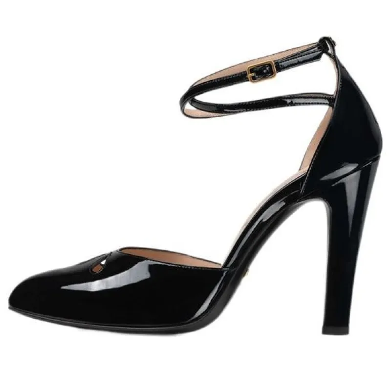 (WMNS) GUCCI Patent Leather Pumps 'Black' 601573-BNC00-1000 sold by KicksCrew