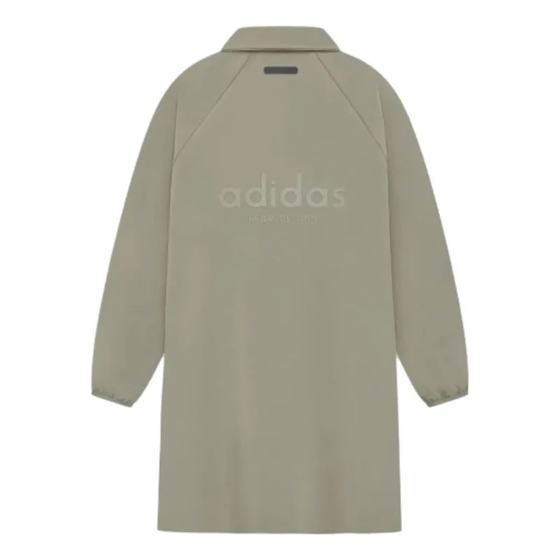 adidas x Fear of God Athletics Car Coat 'Clay' IS8724 sold by KicksCrew