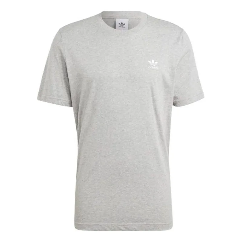 adidas originals Trefoil Essentials T-shirt 'Grey' IA4865 sold by KicksCrew