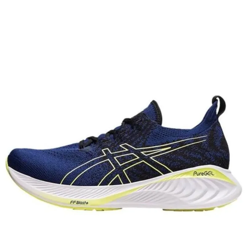 ASICS Gel-Cumulus 25 MK 'Deep Ocean Glow Yellow' 1011B682-400 sold by KicksCrew