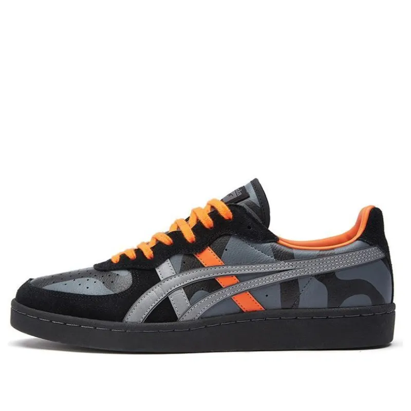 Onitsuka Tiger GSM Shoes 'Black Grey Orange' 1183B842-001 sold by KicksCrew