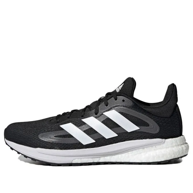adidas SolarGlide 4 'Black White' S42558 sold by KicksCrew