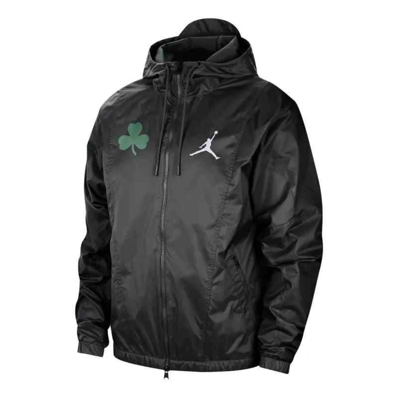 Air Jordan Los Angeles Lakers Courtside Statement NBA Jacket 'Black Green' DN9787-011 sold by KicksCrew