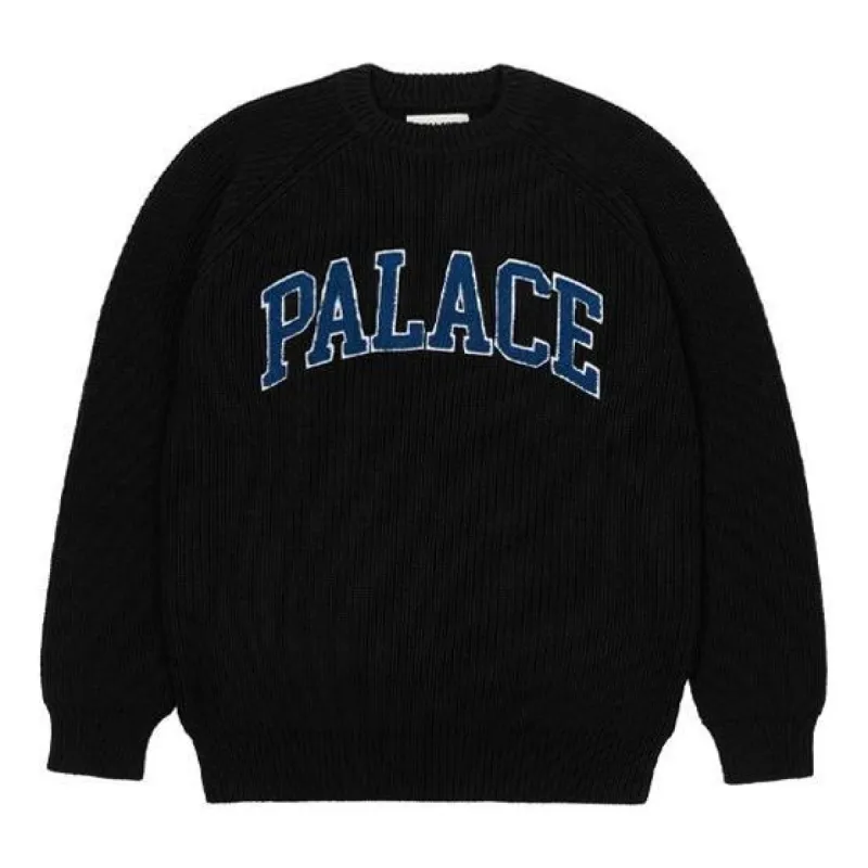 Palace Collegiate Knit 'Black' P20KW029 sold by KicksCrew
