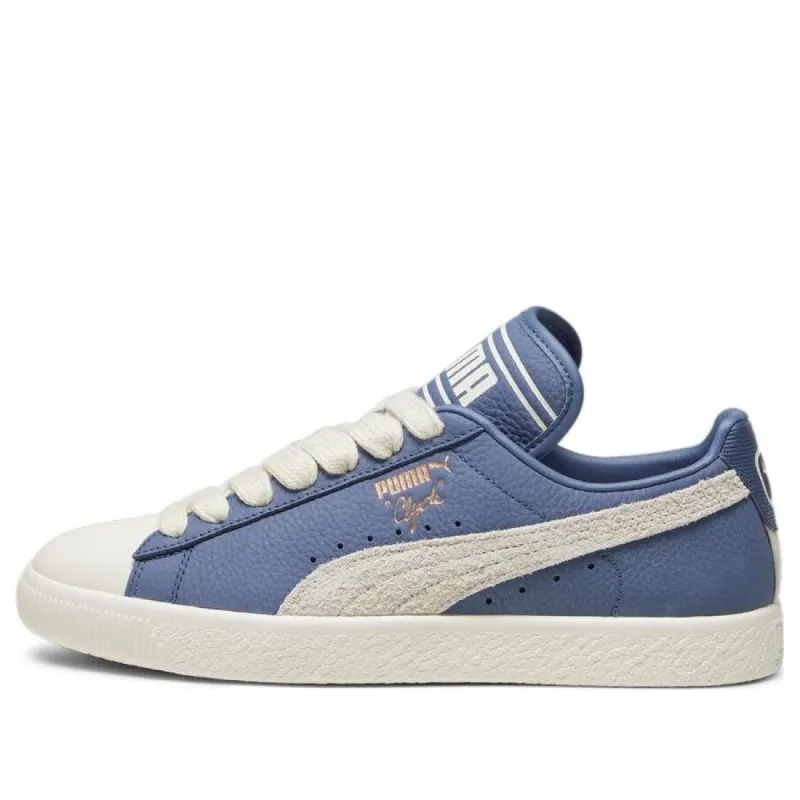 Puma Clyde x Rhuigi 'Inky Blue' 393305-02 sold by KicksCrew