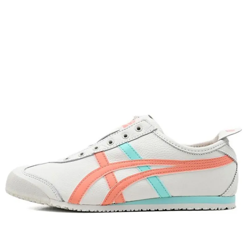 Onitsuka Tiger MEXICO 66 Slip-on Shoes 'White Aqua Orange' 1183B815-102 sold by KicksCrew