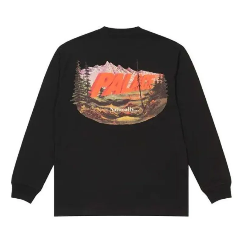 Palace Chapping Longsleeve 'Black' P21LS010 sold by KicksCrew