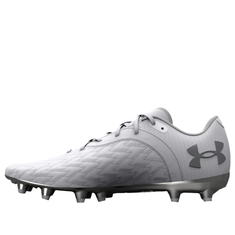 Under Armour Magnetico Select 2.0 FG 'White Metallic Silver' 3025642-101 sold by KicksCrew