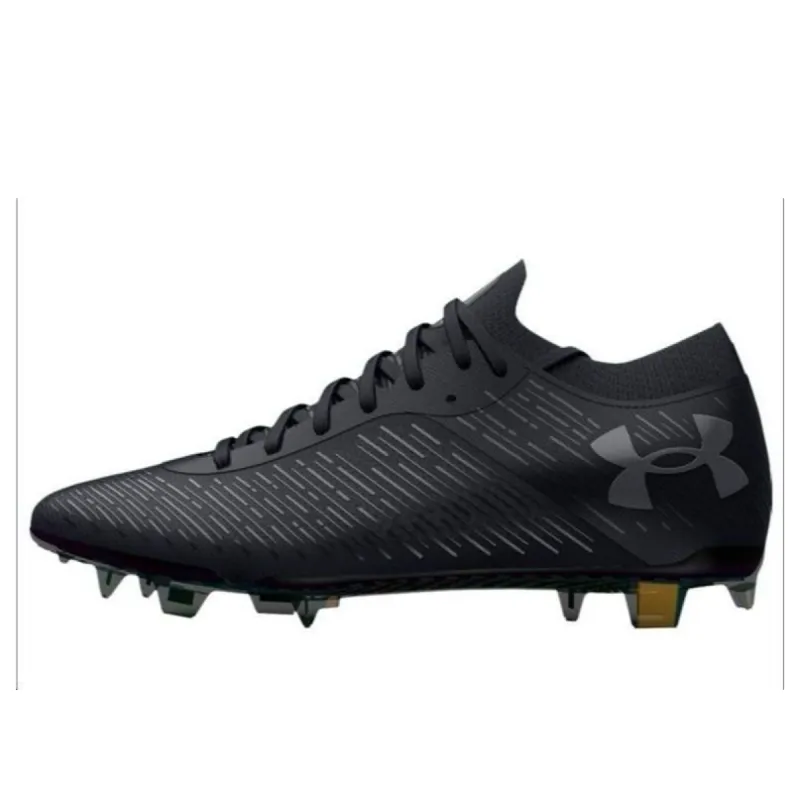 Under Armour Shadow Pro FG 'Triple Black' 3025643-002 sold by KicksCrew