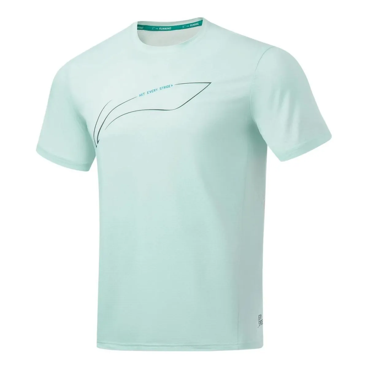 Li-Ning Running T-Shirt 'Green' ATST073-6 sold by KicksCrew