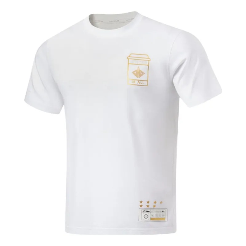 Li-Ning Jimmy Butler Pro Basketball Short Sleeve T-shirt 'White' ATST091-6 sold by KicksCrew
