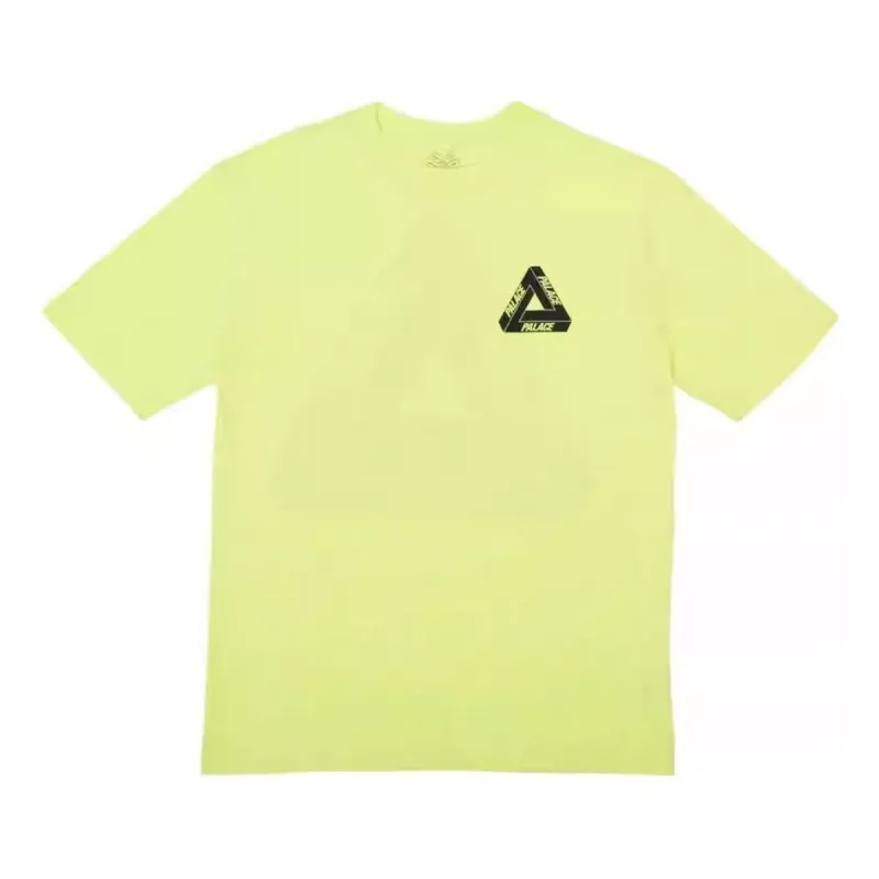Palace Skateboards Tri-Ferg Short Sleeve T-Shirt 'Yellow' PS3TS009 sold by KicksCrew