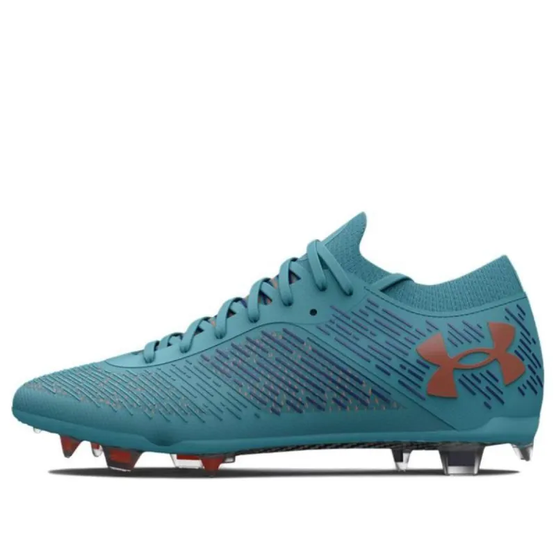 Under Armour UA Shadow Pro Fg 'Blue Orange' 3025643-400 sold by KicksCrew