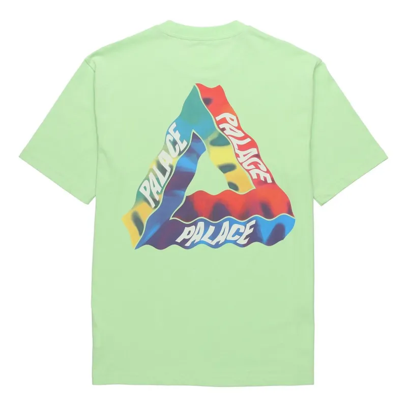 Palace SS22 Tri-visions T-shirt 'Green' P22TS339 sold by KicksCrew