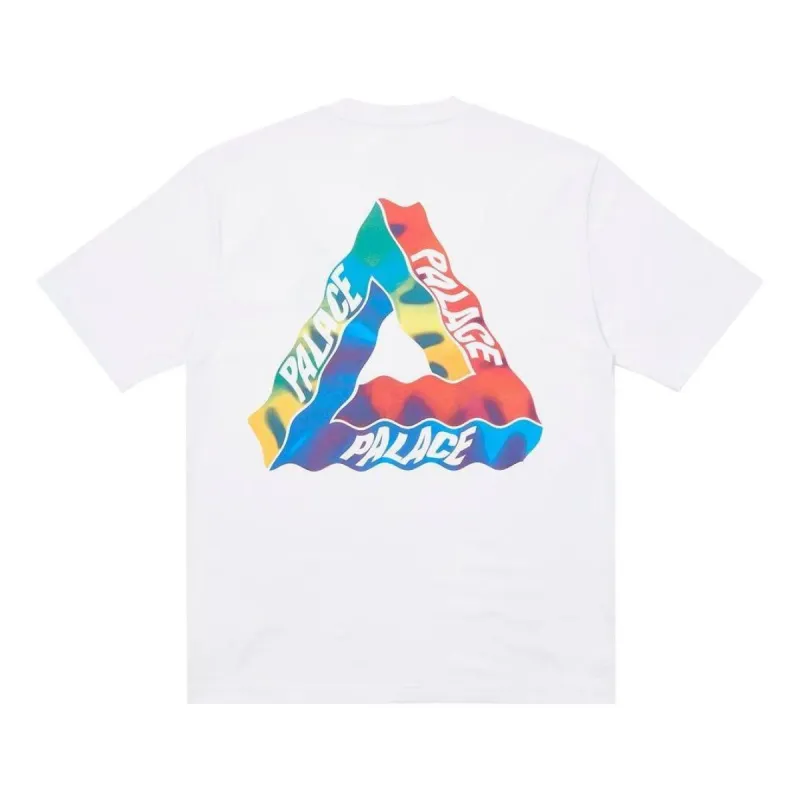 Palace SS22 Tri-visions T-shirt 'White' P22TS335 sold by KicksCrew