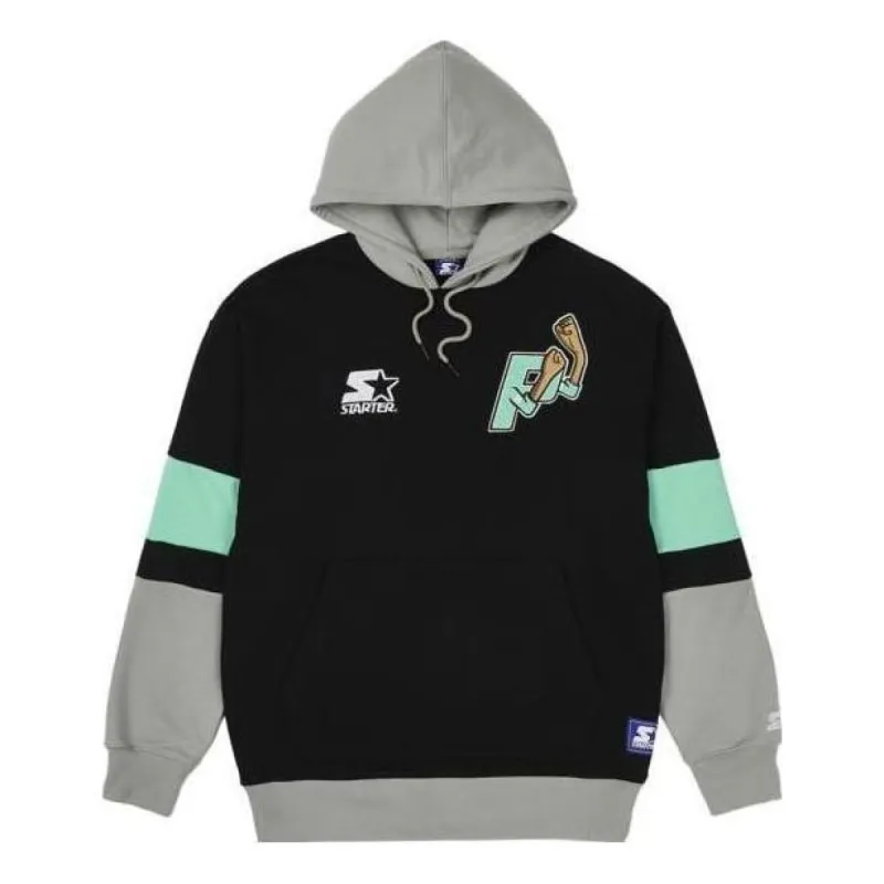 Palace X Starter Hoodie 'Black' P22STACS001 sold by KicksCrew