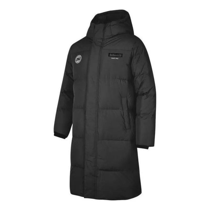 Skechers Long Down Jacket 'Black' P423M125-0018 sold by KicksCrew