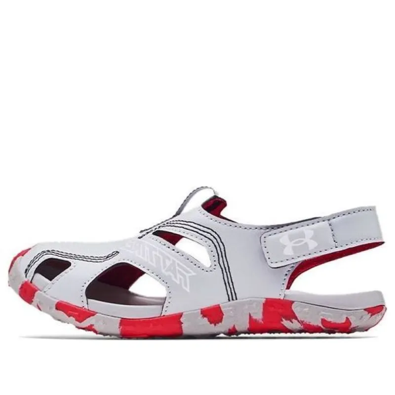 (PS) Under Armour Fat Tire Defender Sandals 'Mod Grey Camo' 3023783-102 sold by KicksCrew