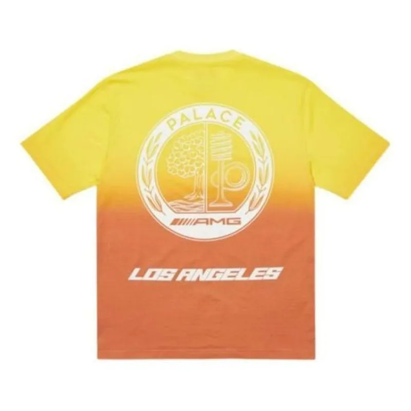 Palace X AMG 2.0 Los Angeles T-shirt 'Yellow' P22AMGTS002 sold by KicksCrew