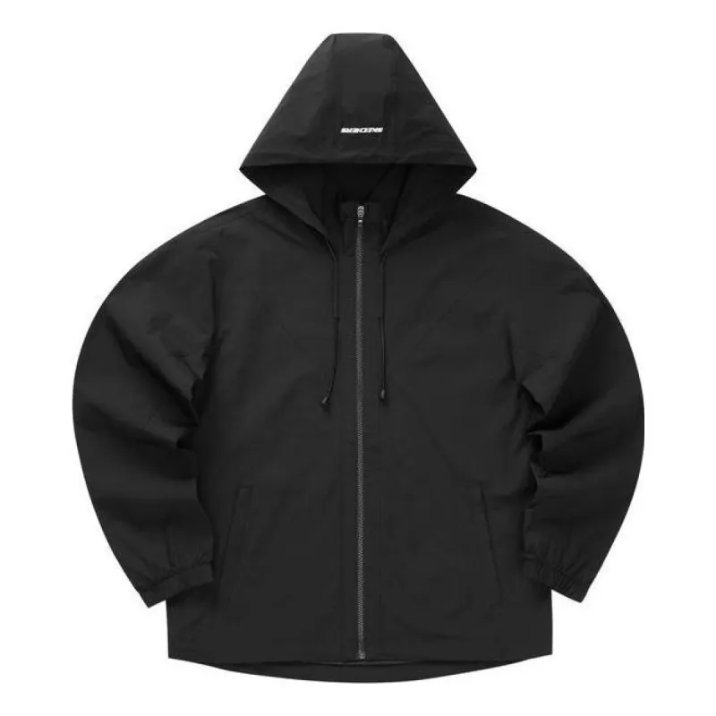 Skechers Casual Hoodied Jacket 'Black White Olive Green' L322M030 sold by KicksCrew