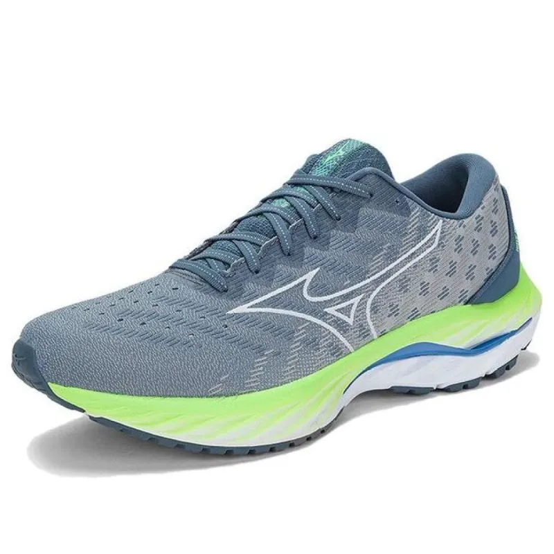Mizuno Wave Inspire Running Shoes 'Blue Grey' J1GC2313 sold by KicksCrew