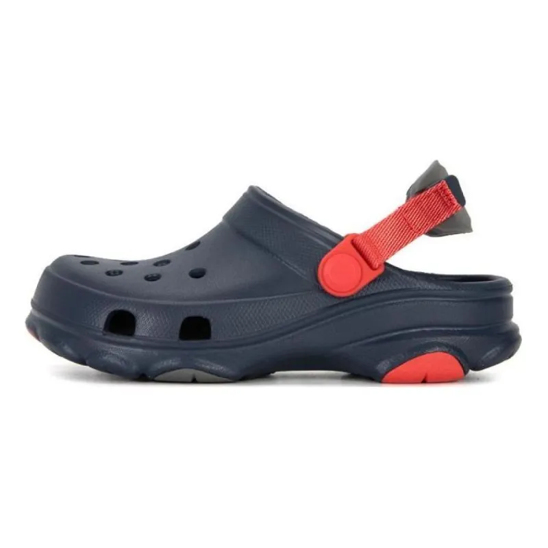 (GS) Crocs All-Terrain Clogs 'Navy Red' 207458-410 sold by KicksCrew