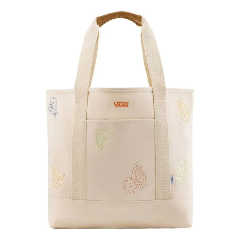 Vans Paisley Check Floral Tote Bag 'Beige' VN0A7RX1FS8 sold by KicksCrew