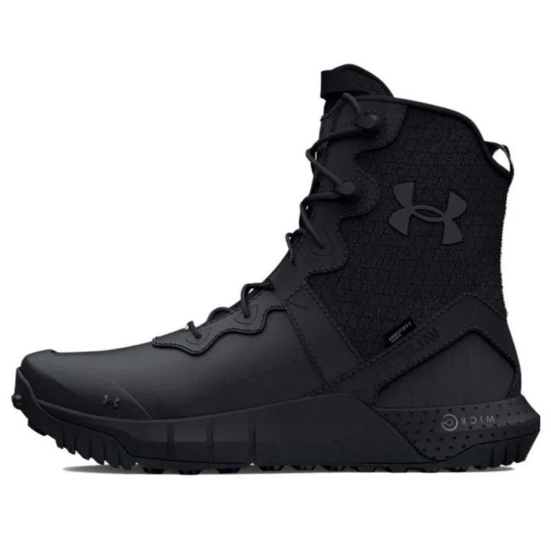 Under Armour Micro G Valsetz Leather Waterproof Zip Tactical Boots 'Black' 3026738-001 sold by KicksCrew