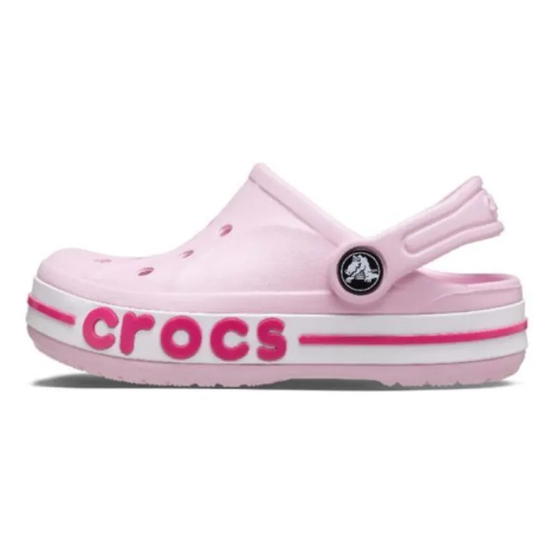 (GS) Crocs Bayaband Clog 'Pink White' 207019-6TG sold by KicksCrew