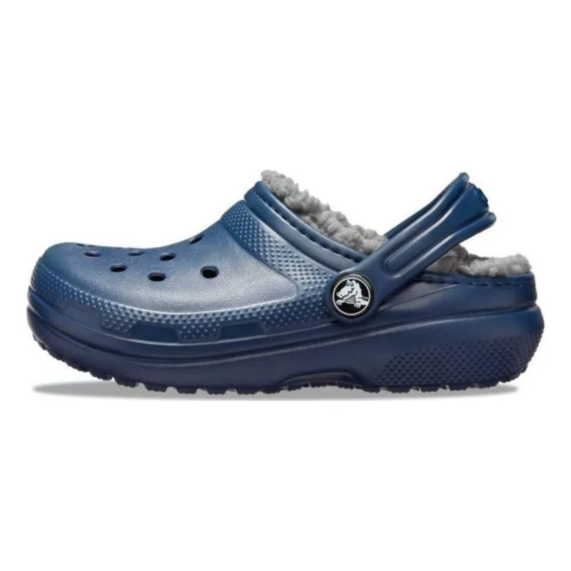 (GS) Crocs Classic Lined Glitter Clog 'Blue' 207010-459 sold by KicksCrew